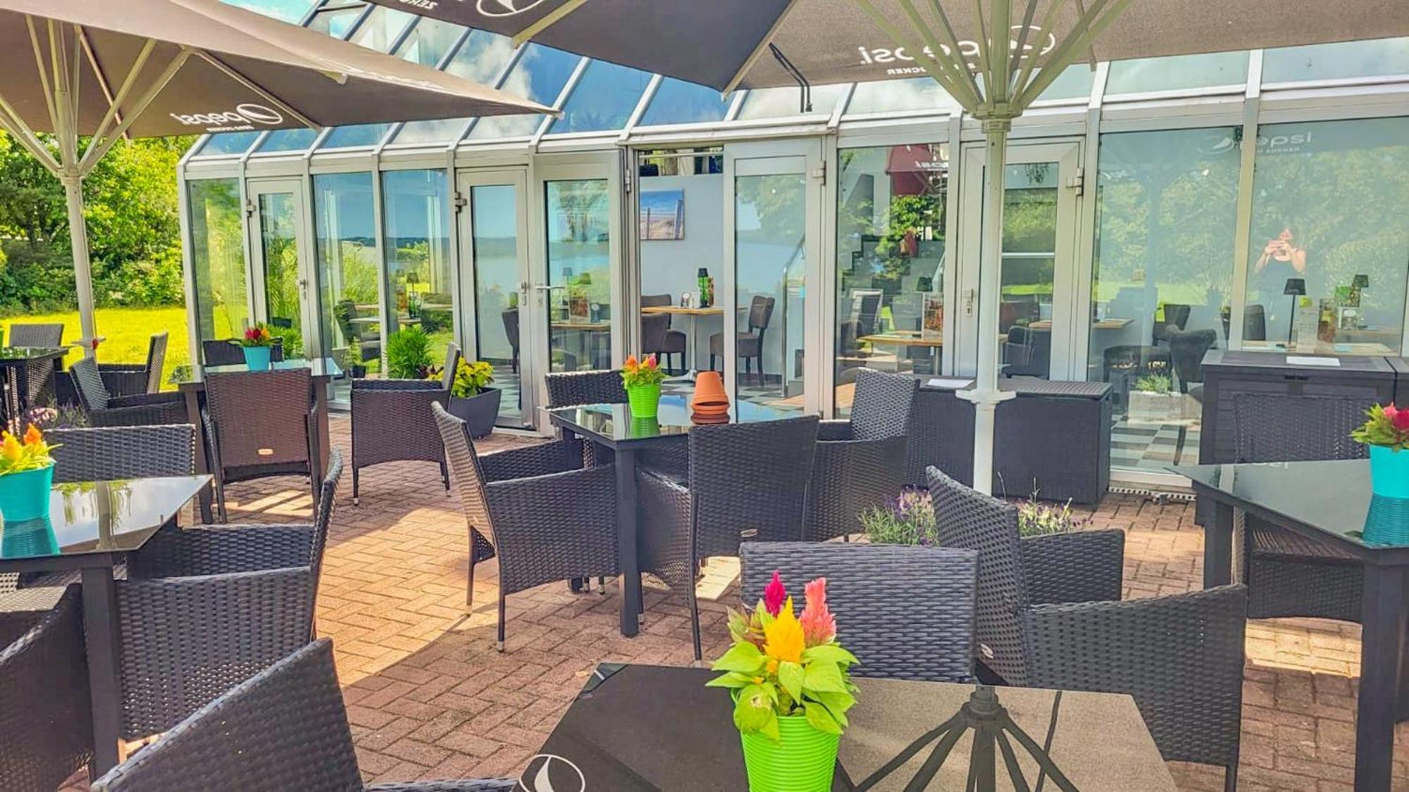 Inselhotel Kleiner Bodden Buschvitz Bagian luar foto